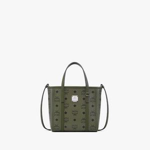 Mini Toni トップジップ ショッパーバッグ - ヴィセトス ベージュ