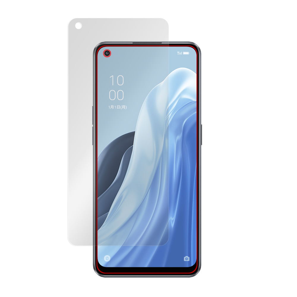 OPPO Reno7 A 用 保護フィルム | 高硬度9H低反射タイプ | 【保護