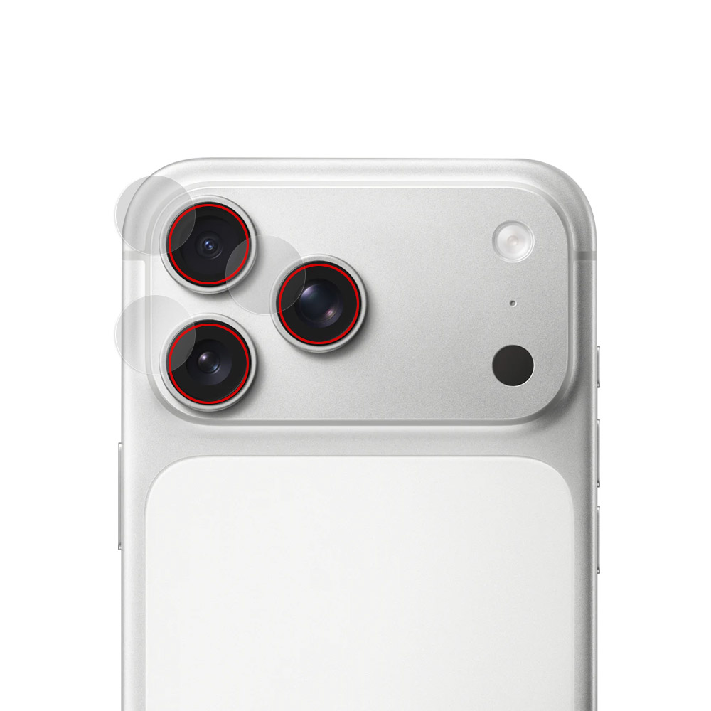 iPhone 17 Pro Max 用 保護フィルム | 衝撃吸収・抗菌 高光沢タイプ