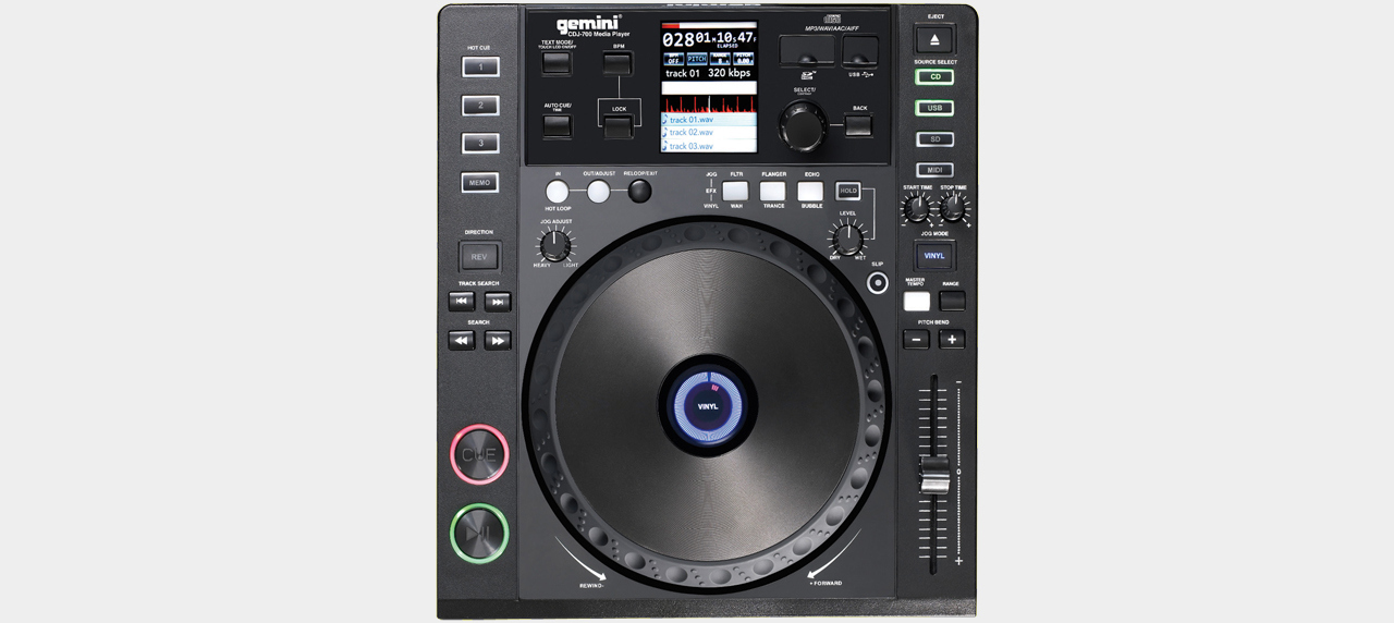 Gemini CDJ-700 Professional Multi Player | MUSIC STORE professional