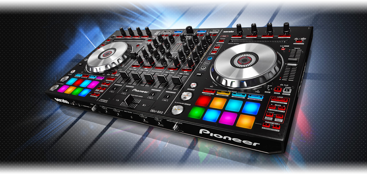 Pioneer DJ DDJ-SX2 Controller incl. Serato DJ / Serato Flip | USA