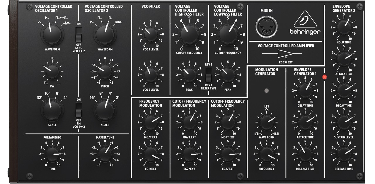 Behringer K-2 MkII Synthesizer - buy online | USA