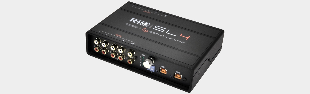 Rane SL4 Serato Scratch Live Interface | MUSIC STORE professional