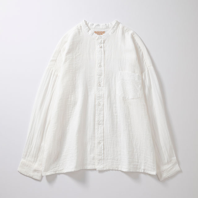 綿麻ガーゼの休日シャツ｜衣料品｜中川政七商店 公式サイト