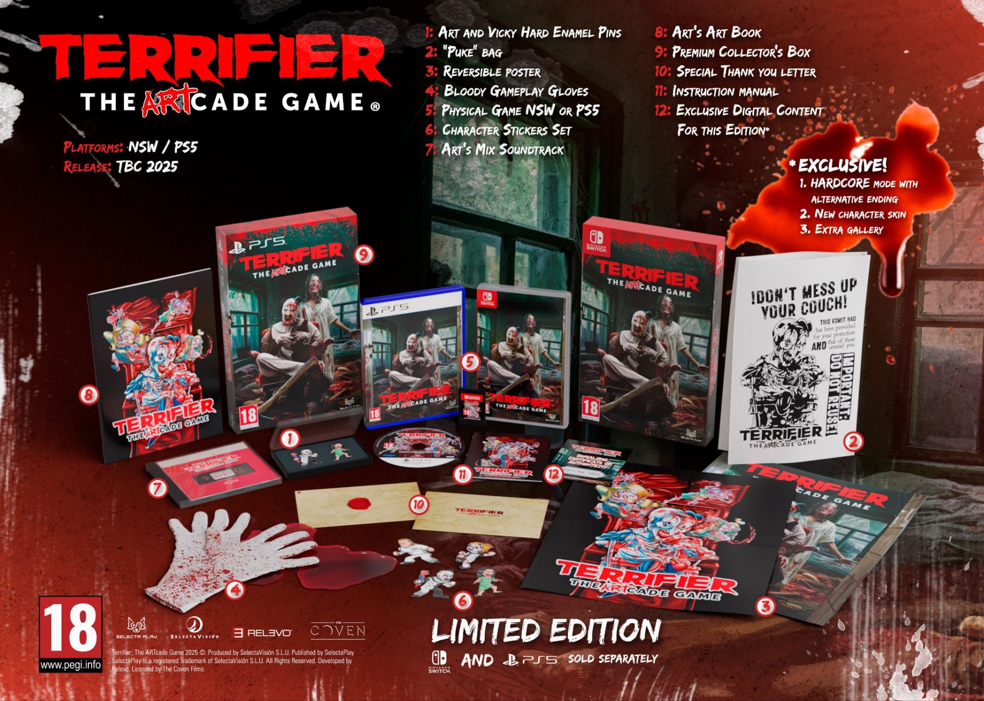 テリファイアー TERRIFIER switch テリファイアー TERRIFIER switchの