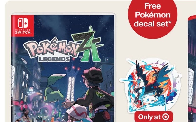 Pokémon Legends: Z-A Switch 2 And Switch Pre-Order Bonuses