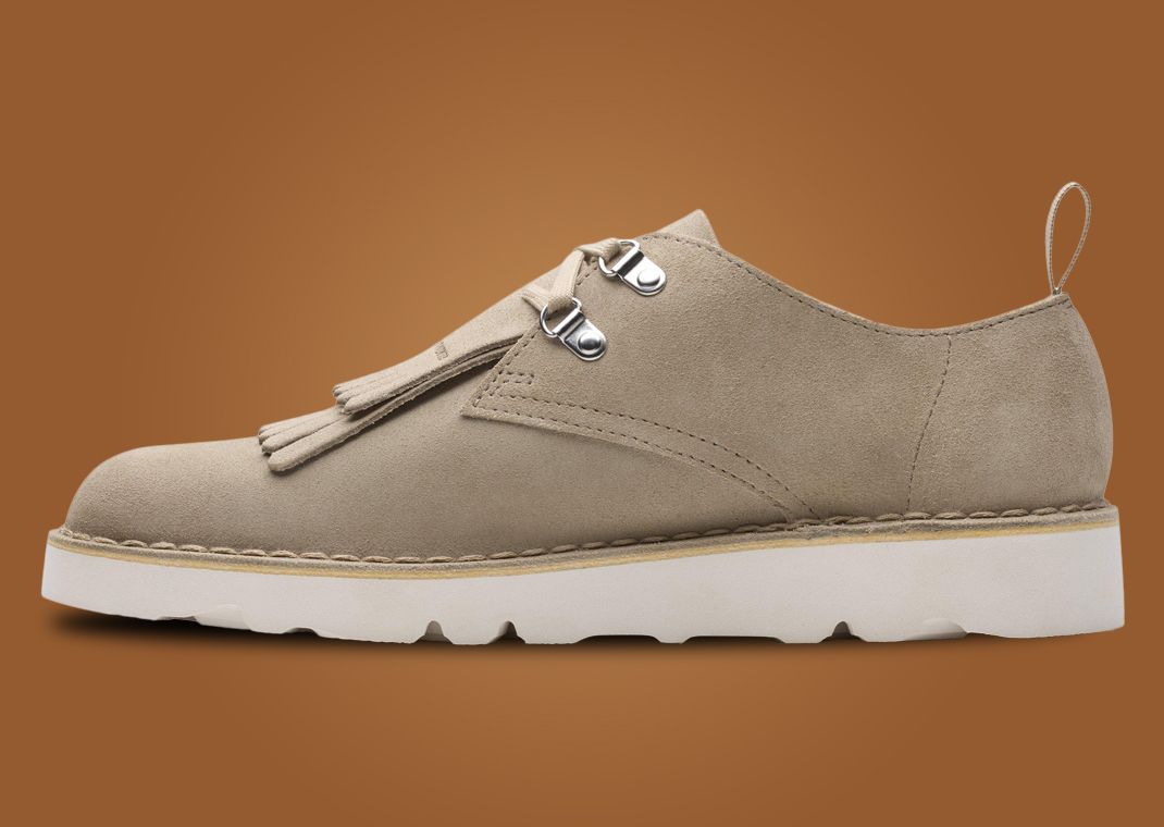 The Engineered Garments x Clarks Originals Desert Khan Pack