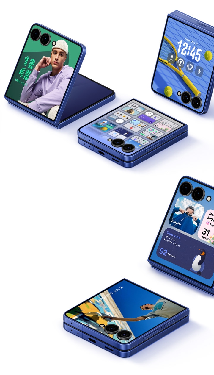 Samsung Galaxy Z Flip7｜ポケットに最適なGalaxy AIスマートフォン