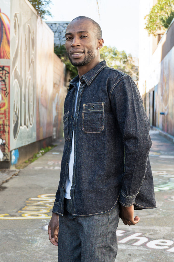Studio D'Artisan 14oz Denim Workshirt
