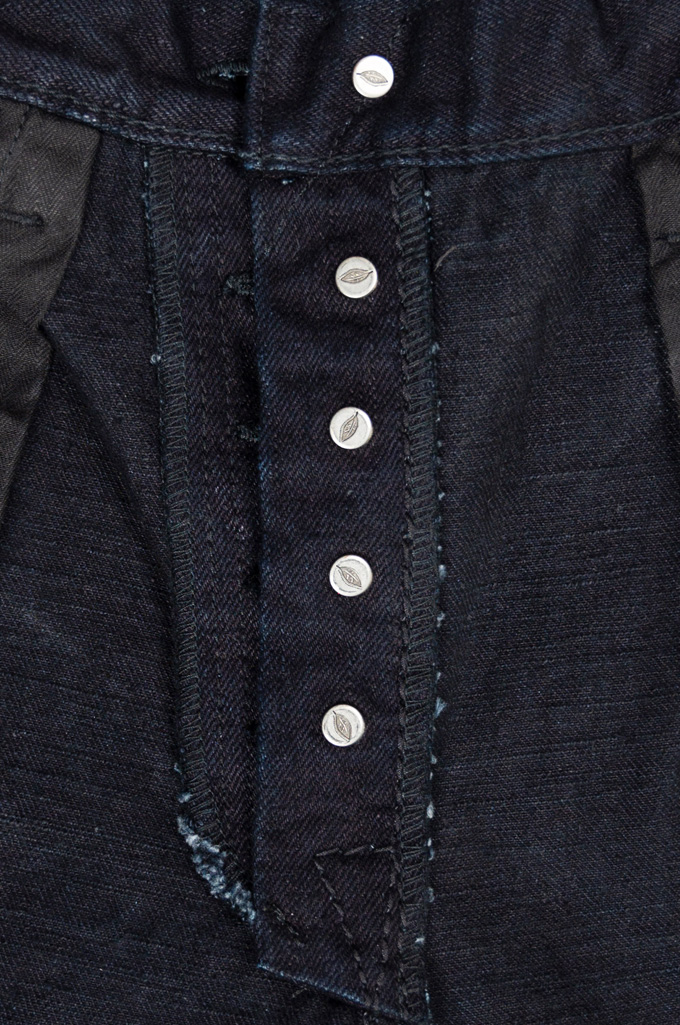 Pure Blue Japan XX-18oz-019 Jeans - Straight Tapered Indigo/Indigo