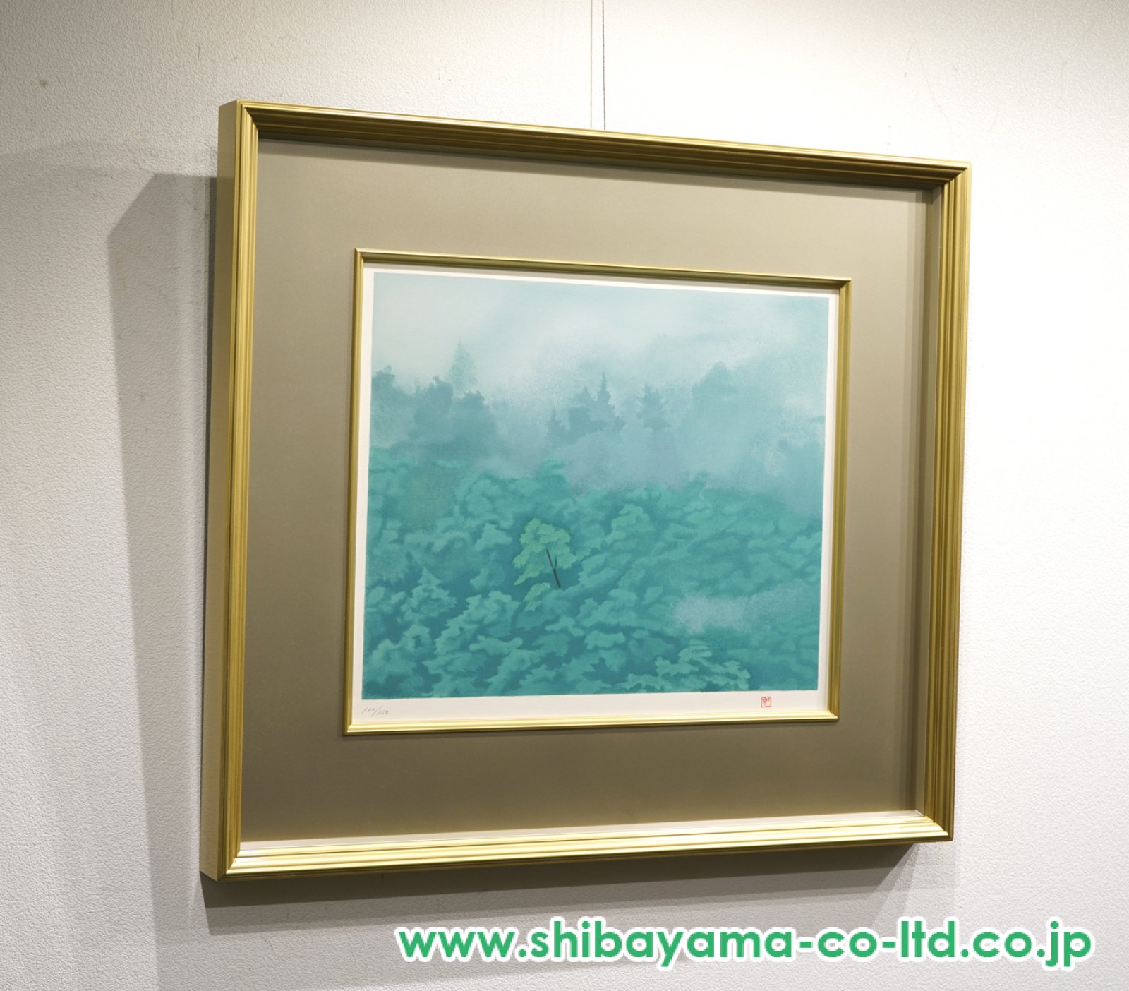 コロナ制圧祈願還元キャンペーン・東山 魁夷 原画・真作保証 コロナ