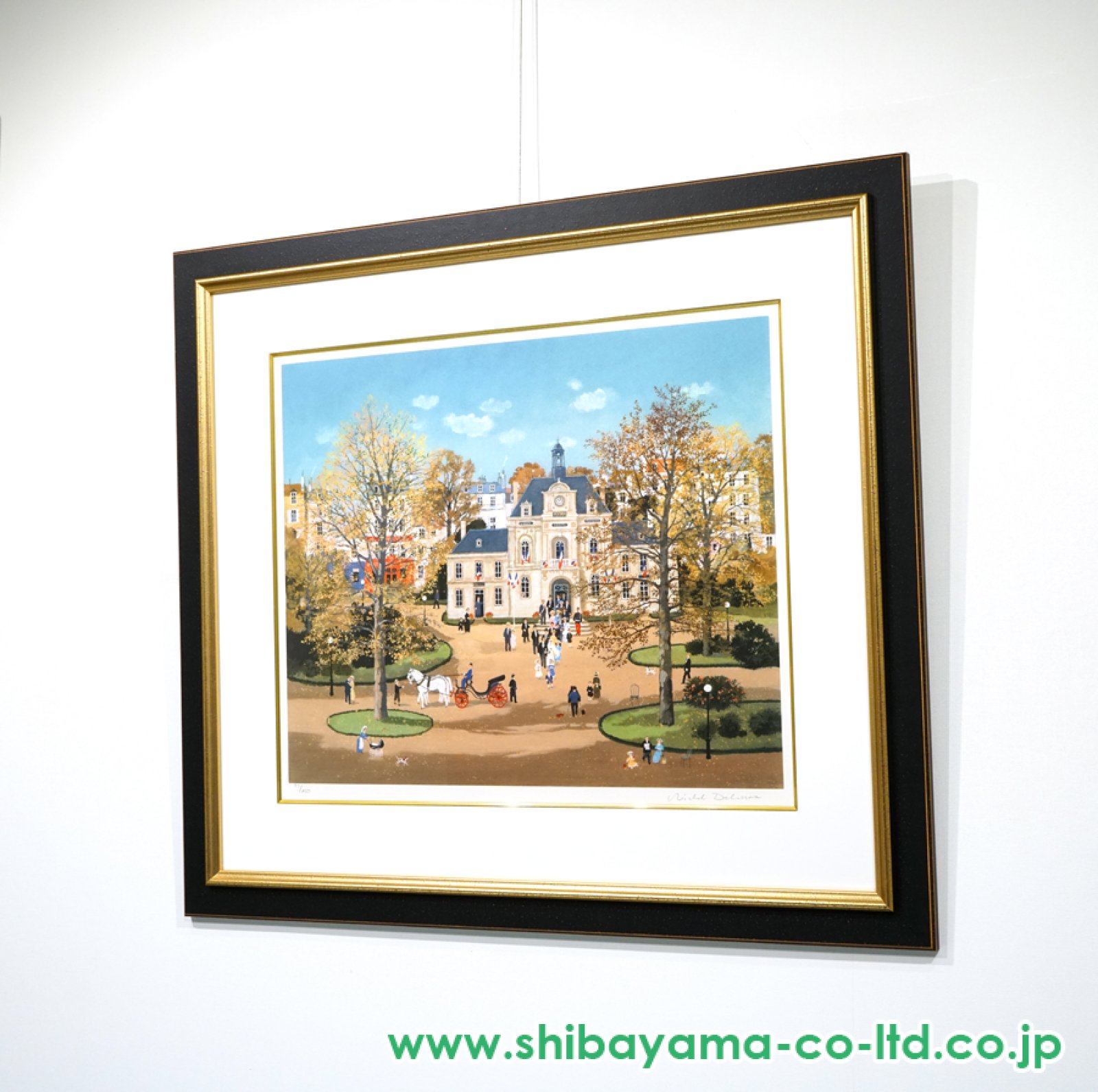 ミッシェル・ドラクロワ「シティーホールの結婚式 Wedding at City