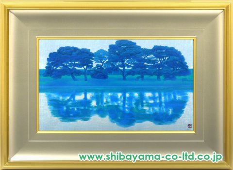 東山魁夷「京洛春秋より『夕涼』」木版画 :: 絵画買取・販売 - シバヤマ