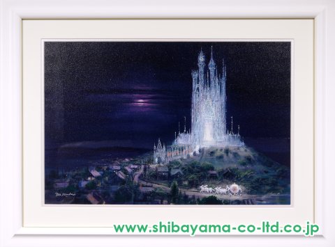 ピーター・エレンショウ「Glass Castle」ジークレー・オン・キャンバス