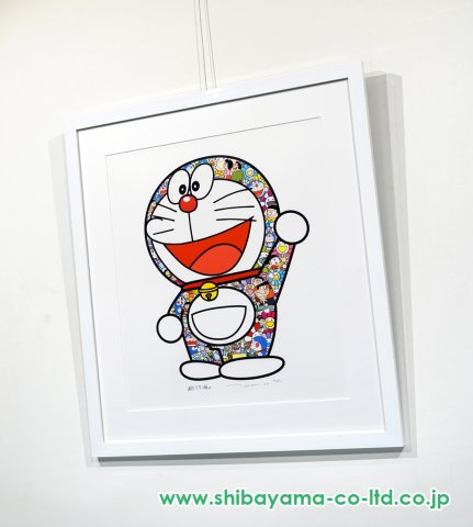 村上隆 ぼくと弟とドラえもんとの夏休み 版画 zingaro