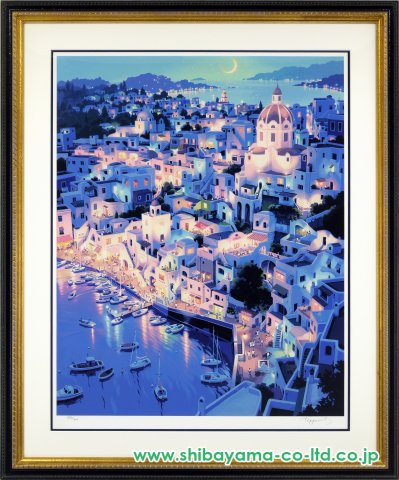 笹倉鉄平「オパーレ」シルクスクリーン :: 絵画買取・販売 - シバヤマ