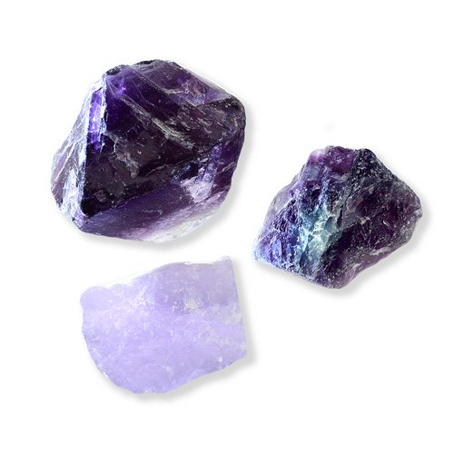 形状お任せ パープルフローライト(蛍石) 100g 鉱物 鉱石 原石