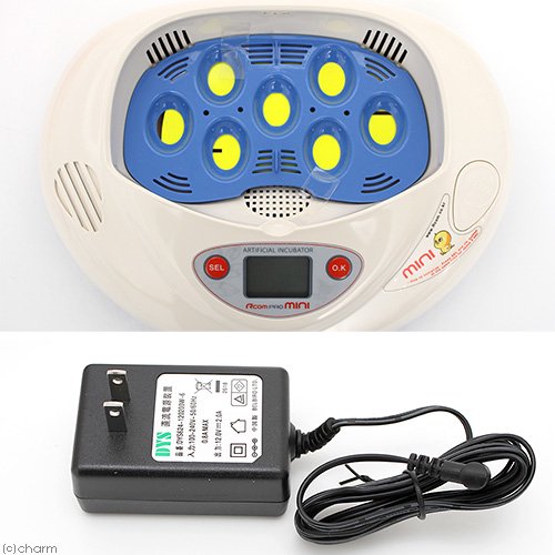 ベルバード リトルママ 鳥用 小型自動孵卵器 RCOM MINI PX-03 | チャーム