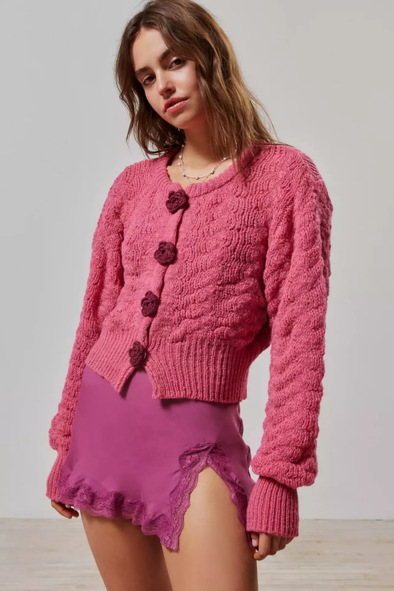 Rodeo – Urban Outfitters - Kimchi Blue Blossom Cardigan