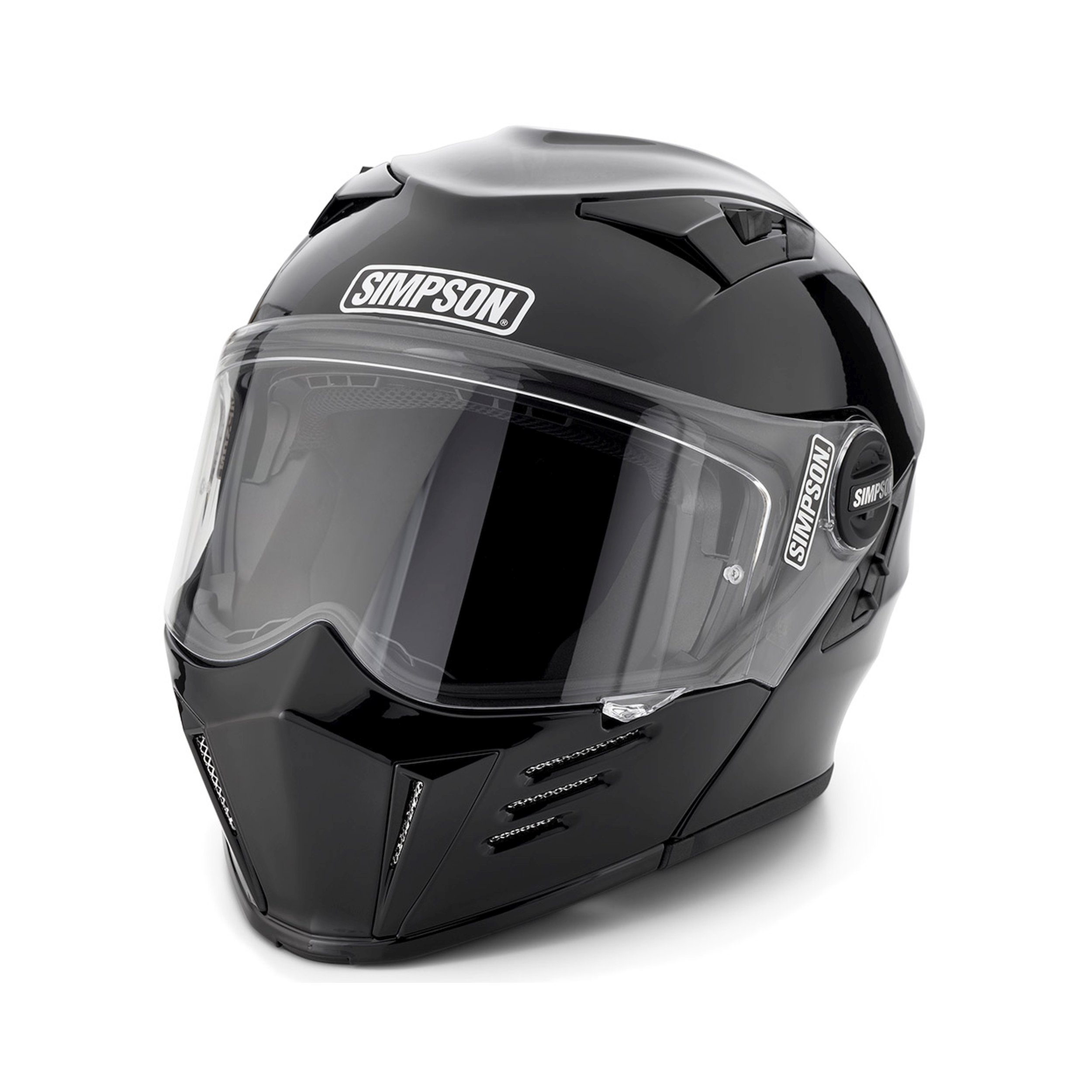 Simpson Motorcycle M59L2 Mod Bandit Helmet - Black LG