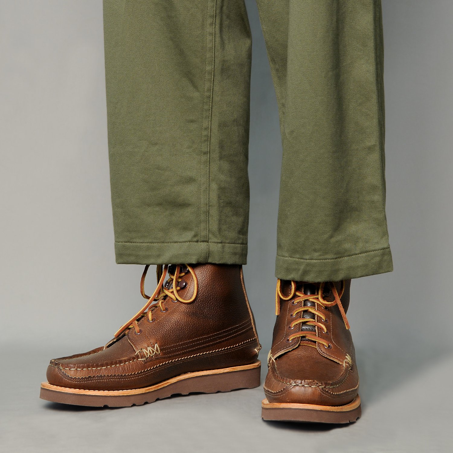 Maine Guide DB Boots - Scotchgrain Leather [2 Colors] — YUKETEN