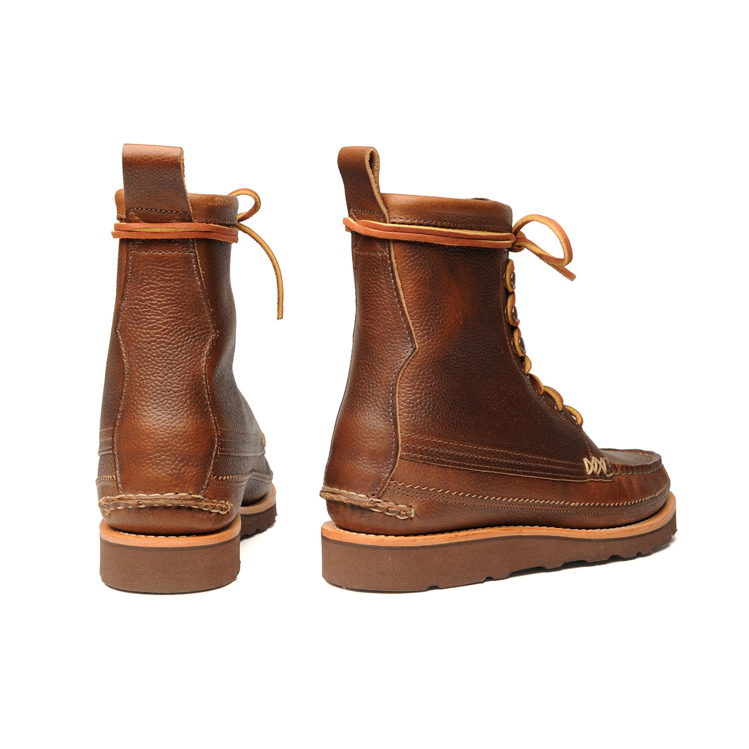 Maine Guide DB Boots - Scotchgrain Leather [2 Colors] — YUKETEN