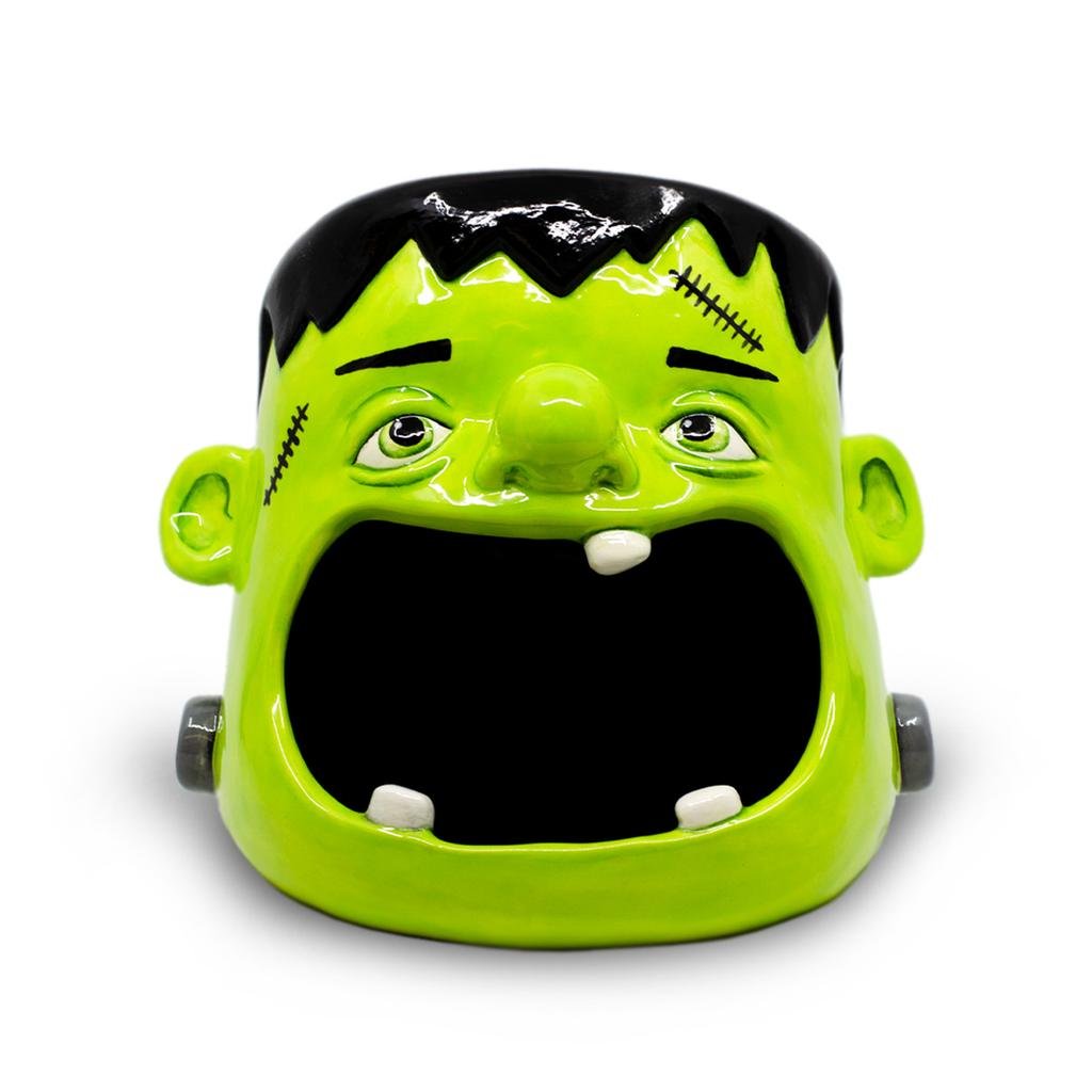 Paint Your Own Frankenstein Loud Mouth Container — The Pottery Piazza
