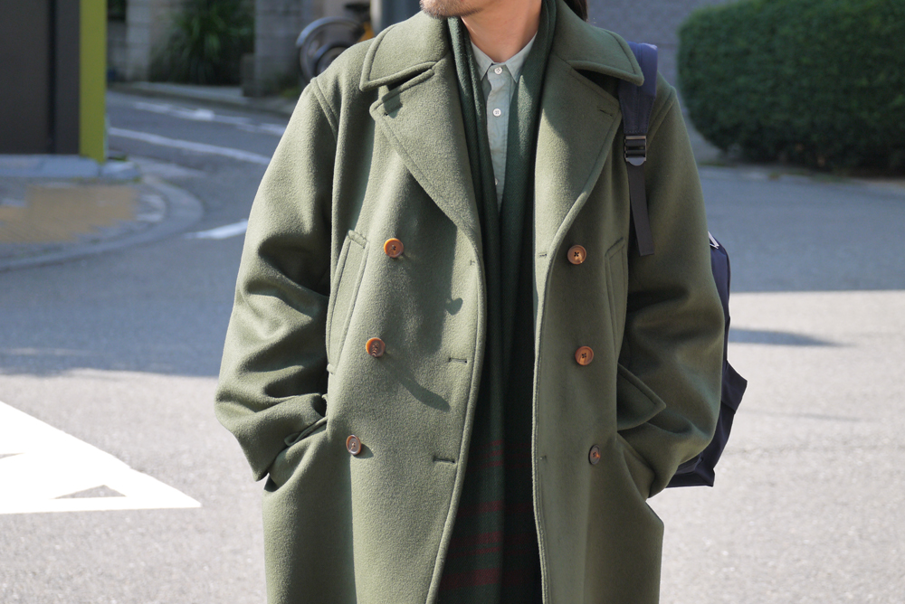 AURALEE BEAVER MELTON P-COAT — TF Blog