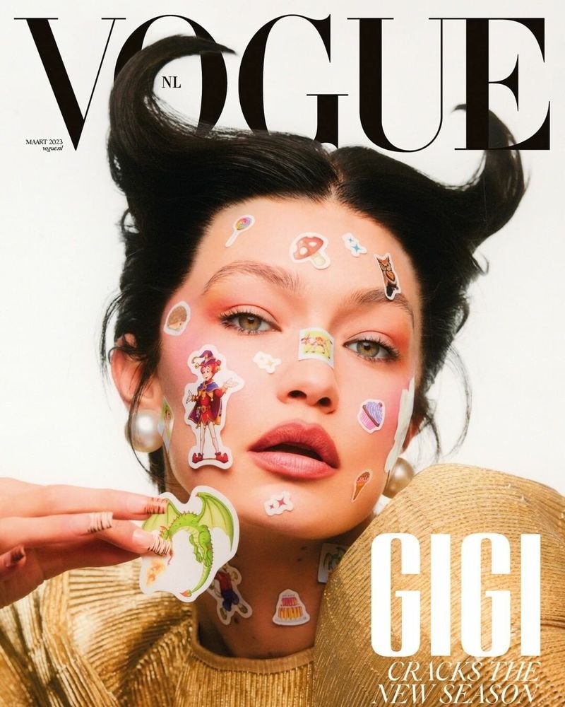 Gigi Hadid Covers Vogue Netherlands March 2023 Lensed by Linda