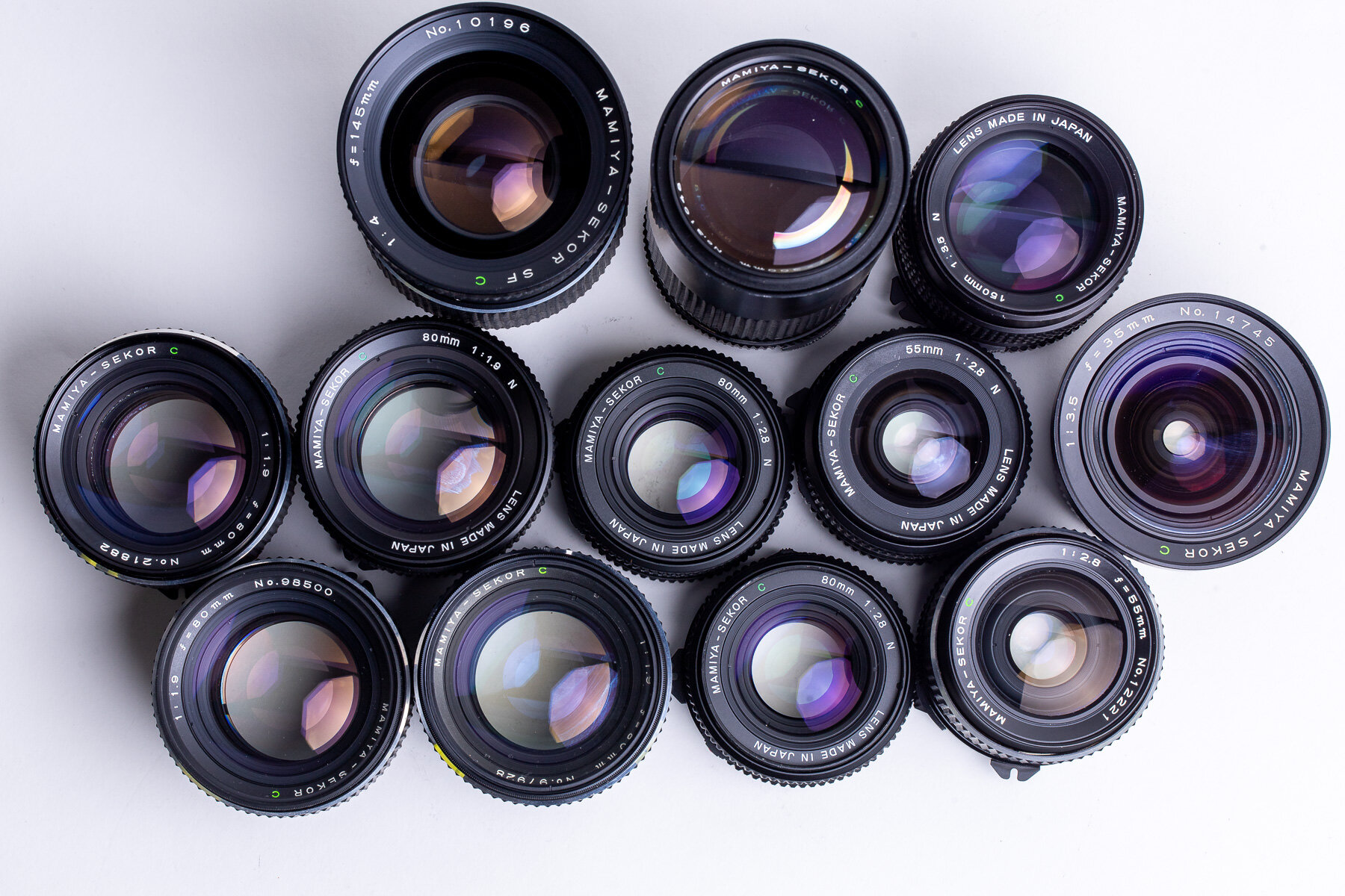 Mamiya 645 Lenses — Film Objektiv