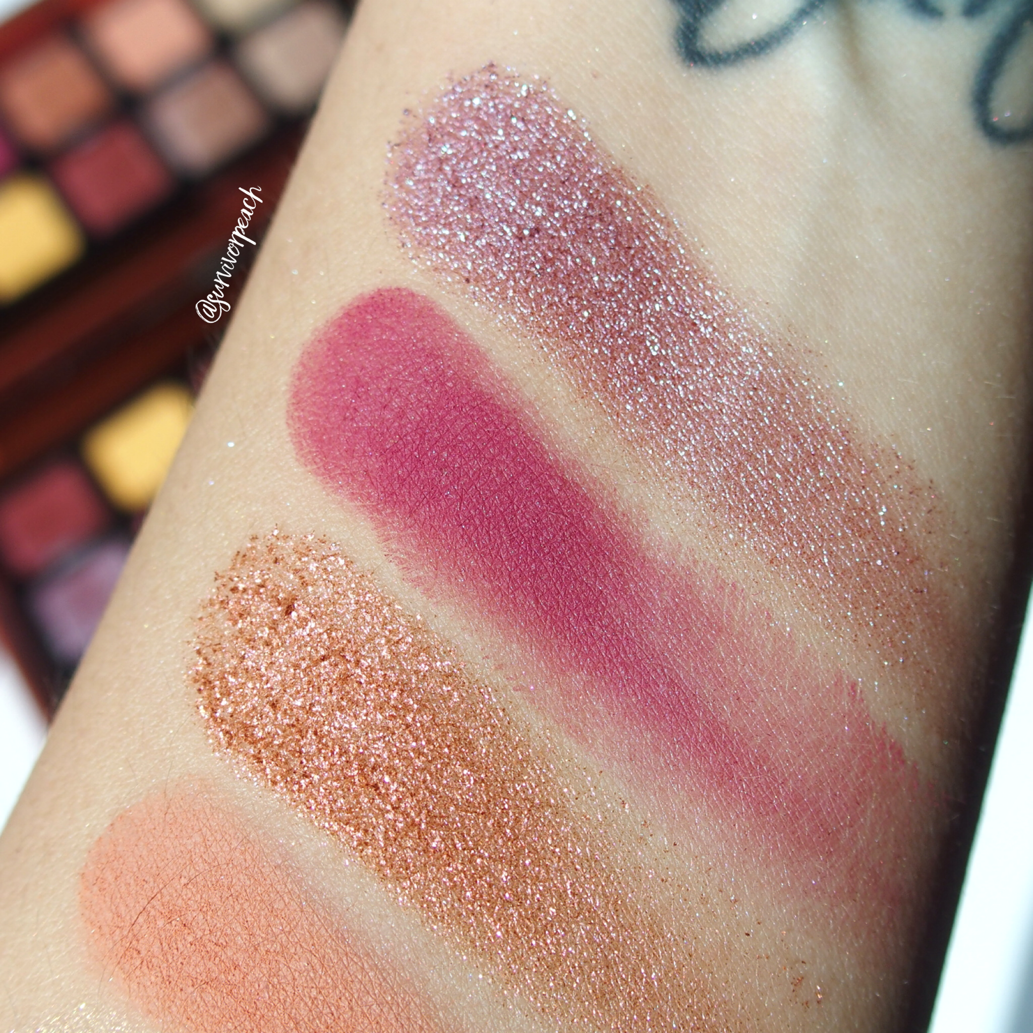 Natasha Denona Sunrise Palette Review and swatches — Survivorpeach