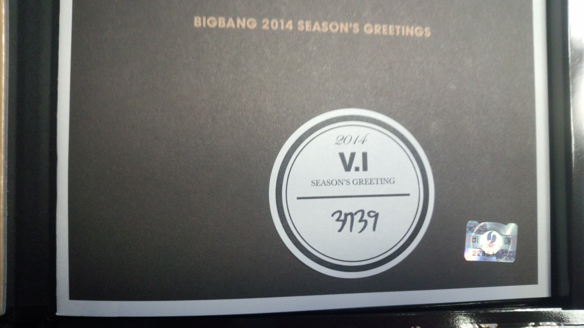 2014 - BIGBANG Season's Greetings - Japan - Seungri — my BIGBANG
