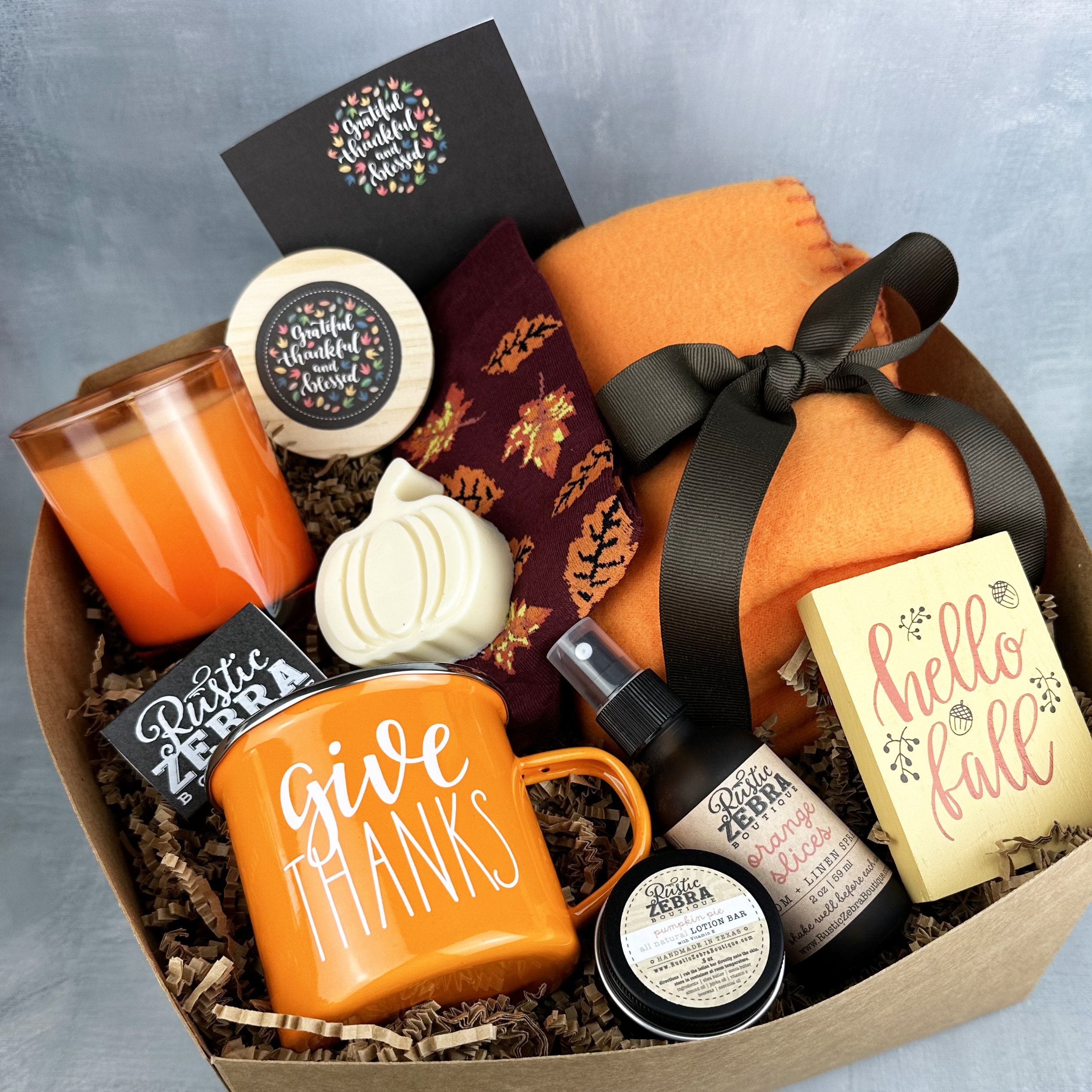 FALL GIFT BOXES — Rustic Zebra Boutique