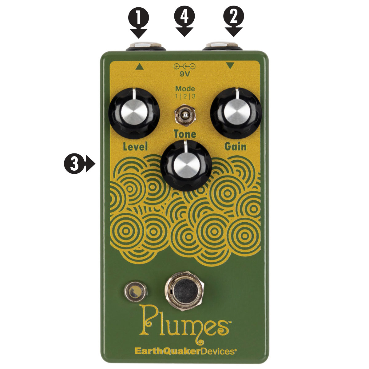 Plumes オーバードライブ — EarthQuaker Devices