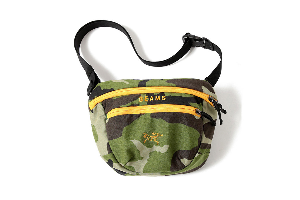 BEAMS and Arc'Teryx link up for a camoflauge bag capsule