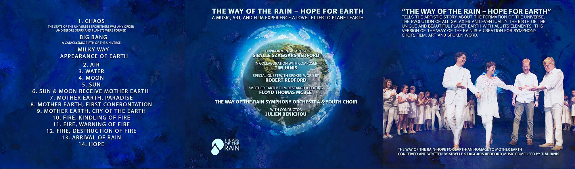 THE WAY OF THE RAIN - HOPE FOR EARTH | MUSIC CD — THE WAY OF THE RAIN