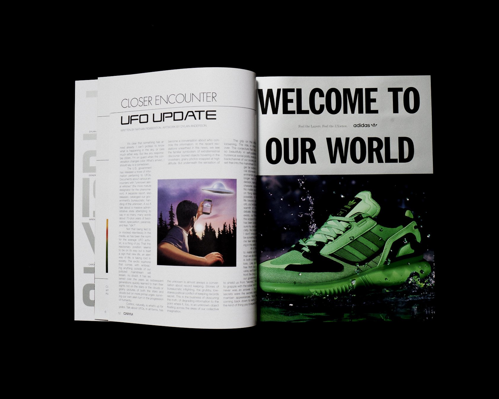 The ZXience Issue / adidas Originals — Adam Van Dusen