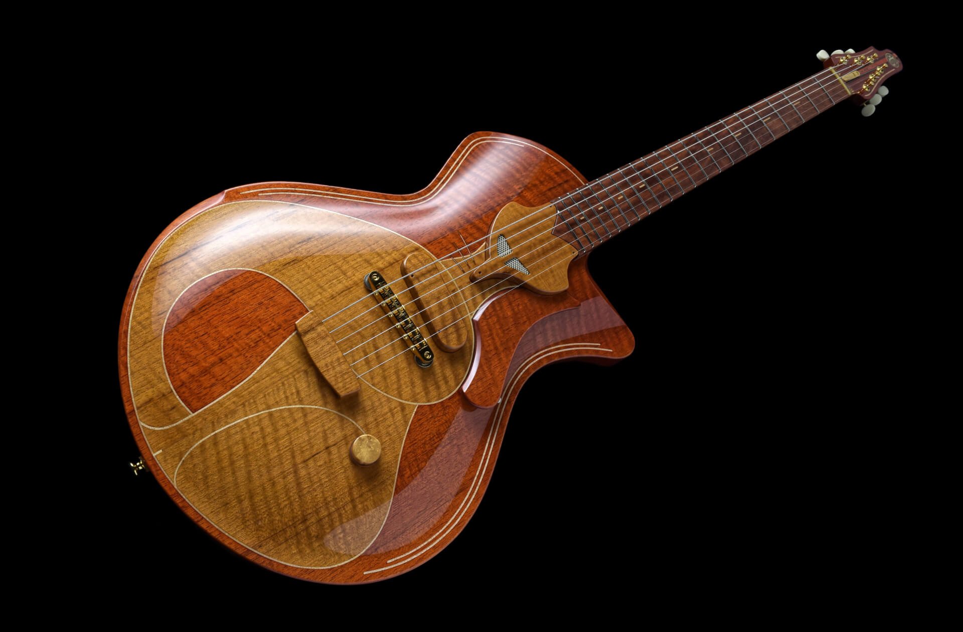 Jersey Girl Homemade Guitars - Claudia the Fox