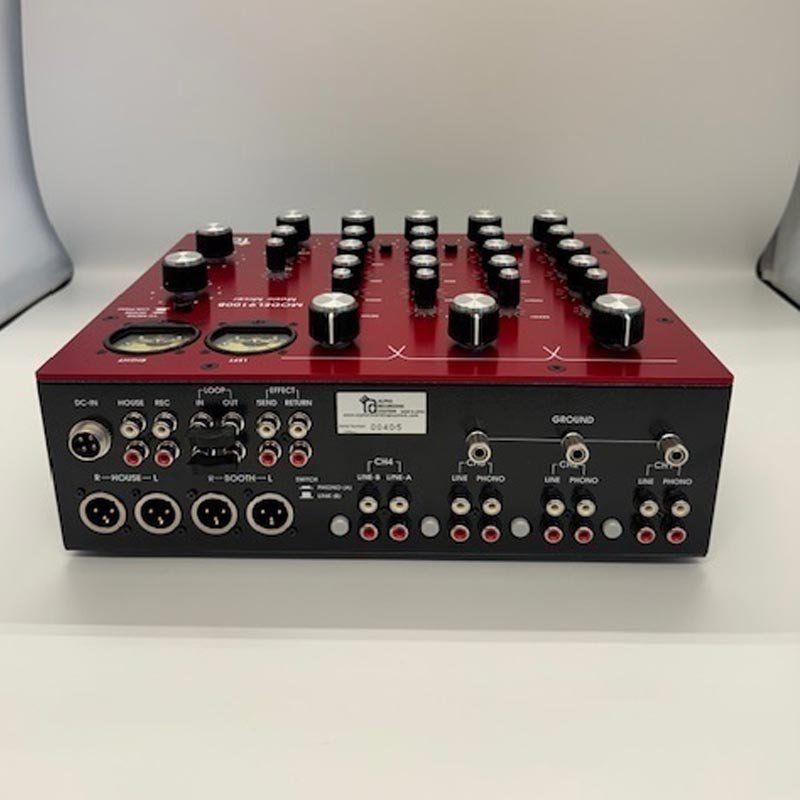 Alpha Recording System ARS 9100B Mixer (Red) — Dope Jams