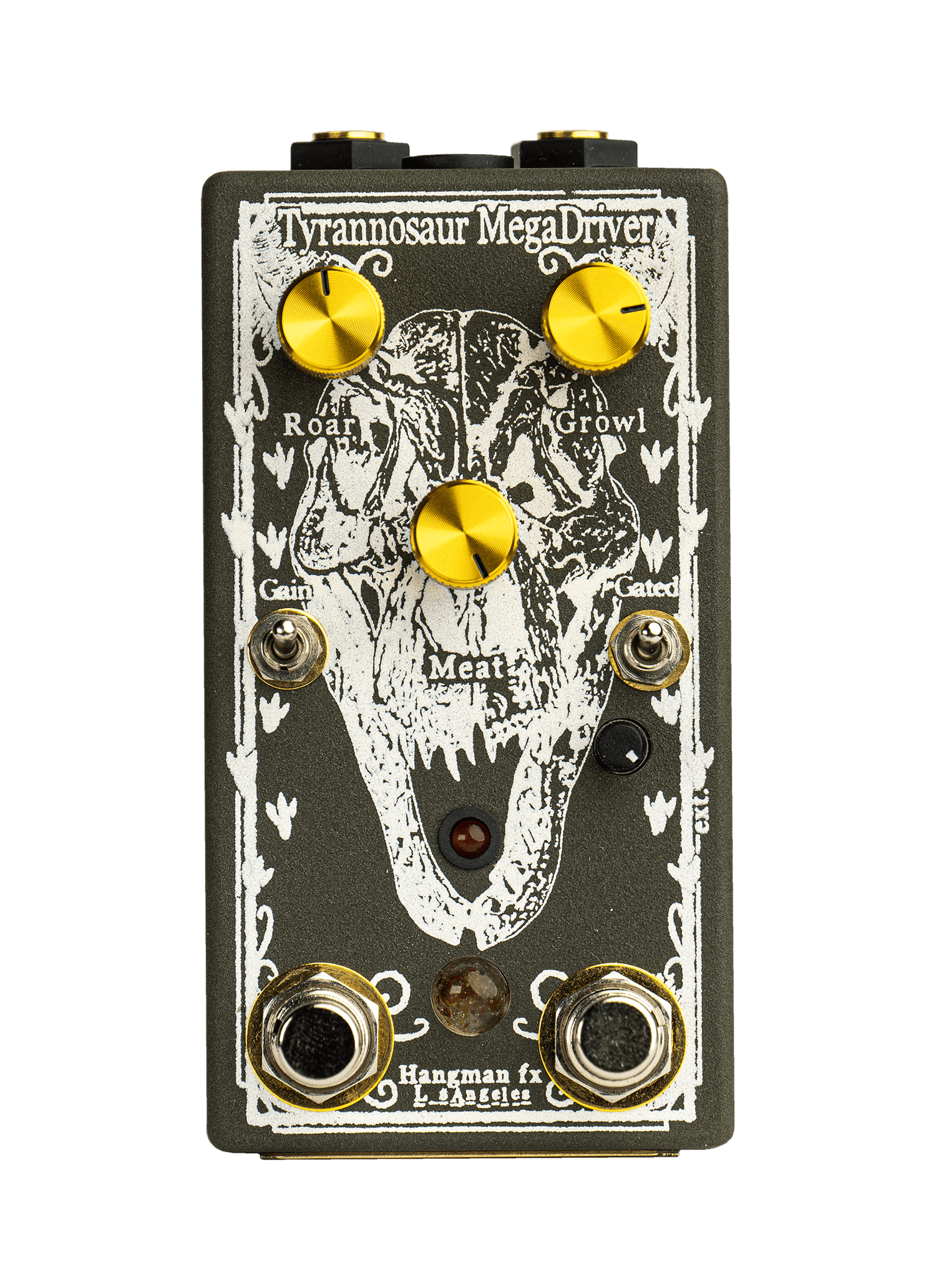 Tyrannosaur MegaDriver (overdrive/fuzz-stortion + 2 switchable