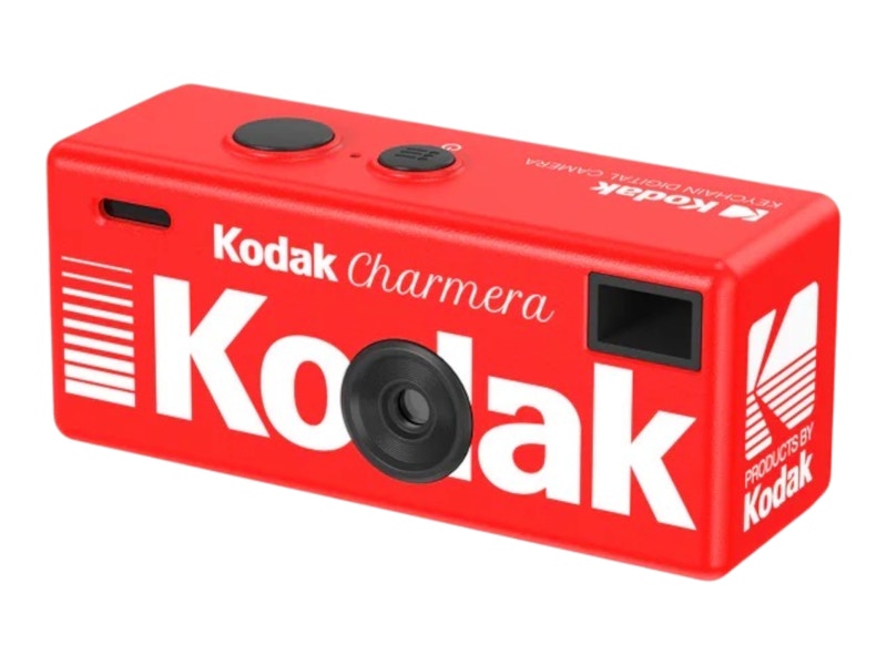 Kodak CHARMERA Digital Camera Keychain Red - US