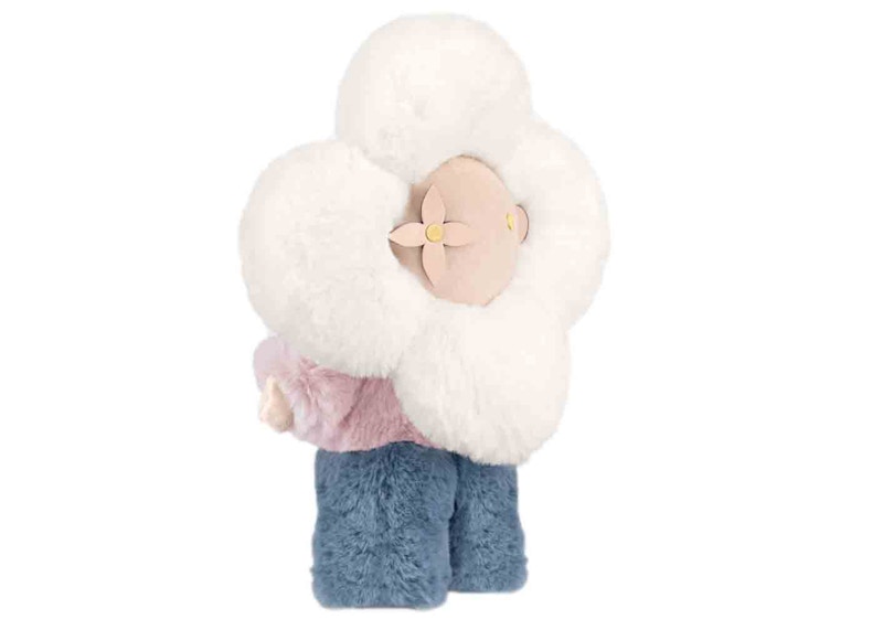 LOUIS VUITTON ルイヴィトン 花型ぬいぐるみ フェイクファー もふもふ