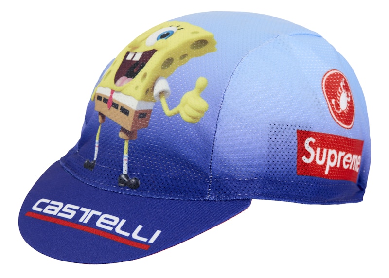 Supreme SpongeBob SquarePants Castelli Cycling Cap Blue - SS25 - JP