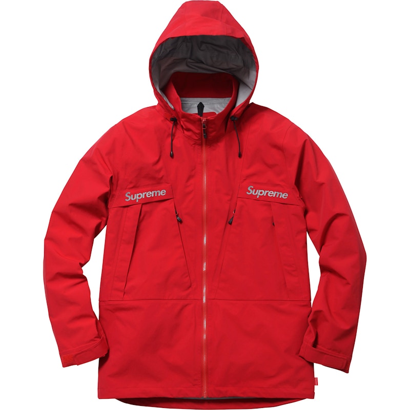 Supreme Taped Seam Jacket Red メンズ - FW17 - JP