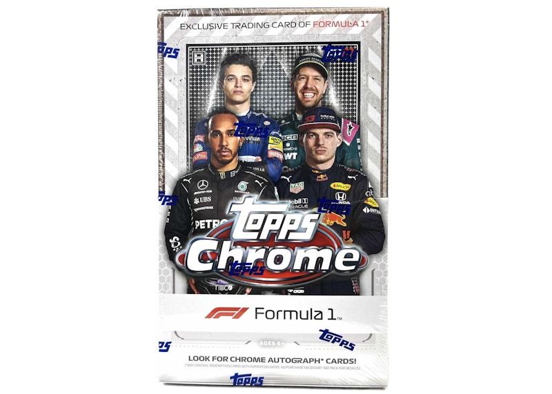 2021 Topps Chrome Formula 1 Racing Hobby Box - 2021 - GB