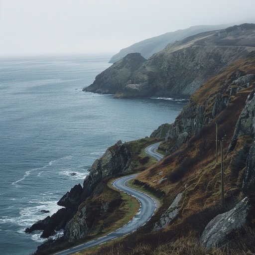 Free Coastal Road View Image - Coastline, Road, Ocean | Download