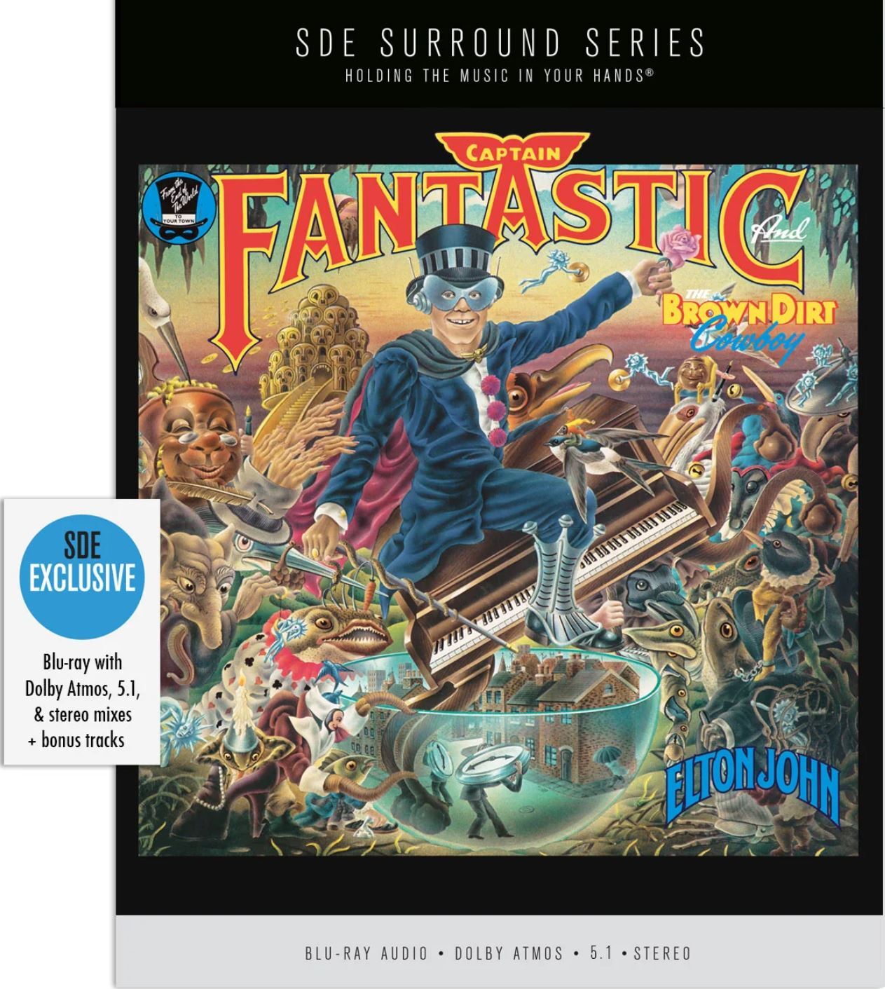 Elton John: Captain Fantastic and the Brown Dirt Cowboy Blu-ray