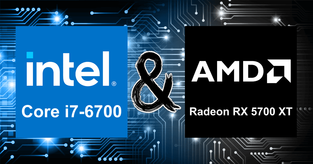 Core i7-6700 and Radeon RX 5700 XT | Bottleneck Calculation