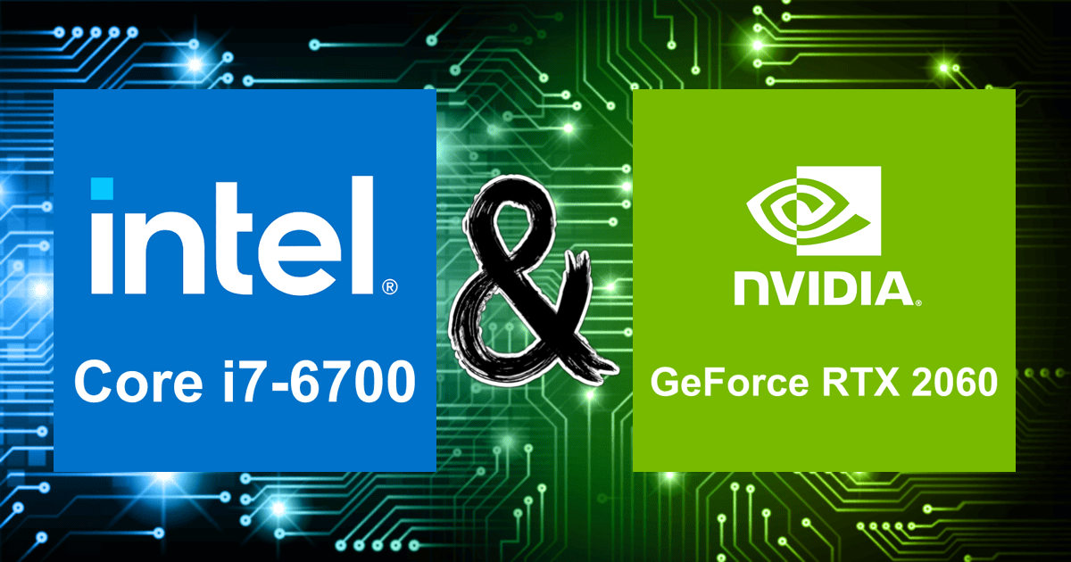 Core i7-6700 and GeForce RTX 2060 | Bottleneck Calculation