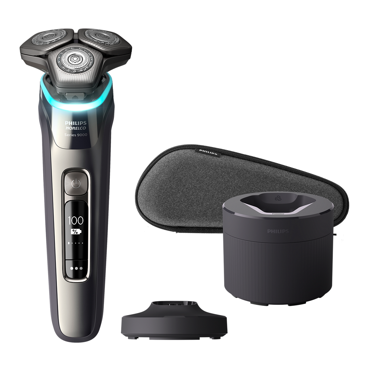 Shaver 9800 Wet & Dry electric shaver with SenseIQ S9987/85 | Norelco